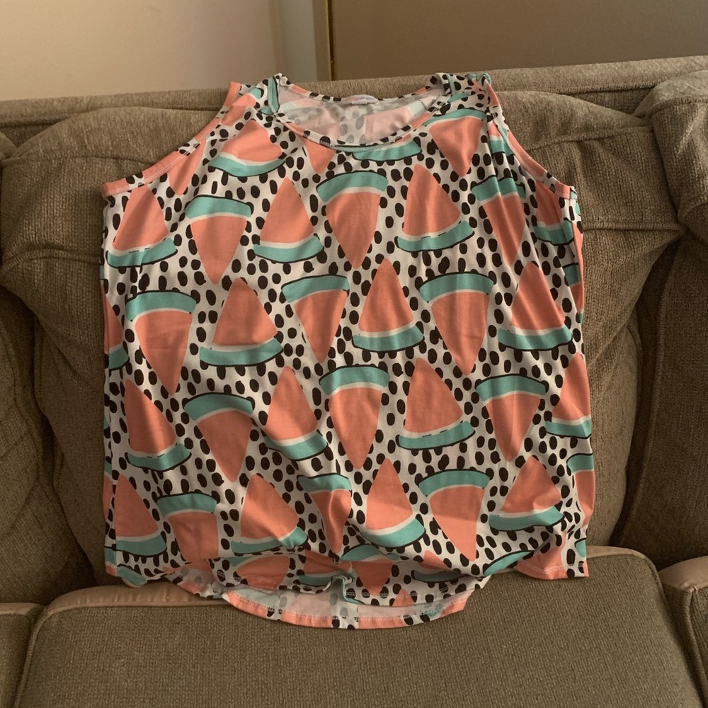 Americana Cocoa tank top